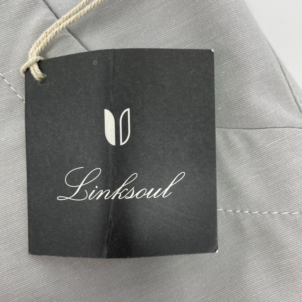 Linksoul Women's M Grey Boardwalker Golf Shorts LSW603 Drawstring NWT - Picture 9 of 16